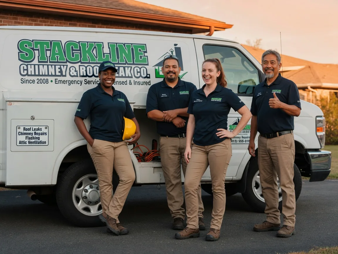 Chimney flashing repair company in Semmes, AL